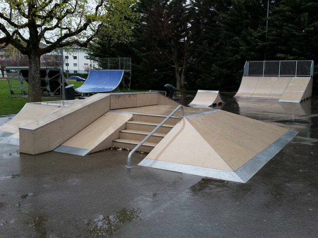 Skatepark à Ecublens