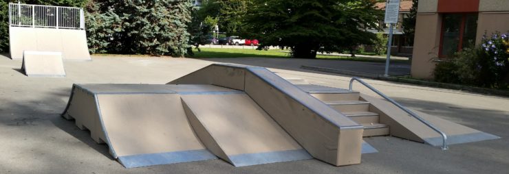 aménager un skatepark avec des modules en béton préfabriqué